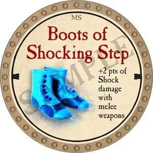 Boots of Shocking Step - 2020 (Gold) - C204