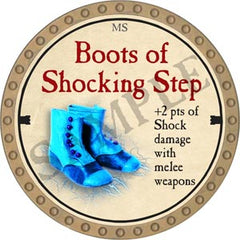 Boots of Shocking Step - 2020 (Gold) - C204