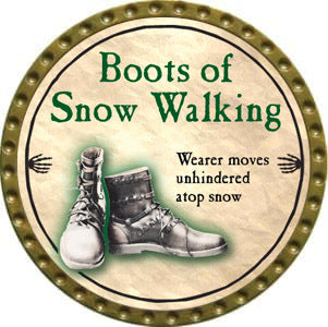 Boots of Snow Walking - 2012 (Gold) - C37