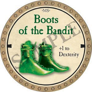 Boots of the Bandit - 2020 (Gold) - C166