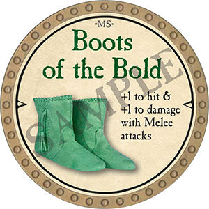 Boots of the Bold - 2021 (Gold) - C170