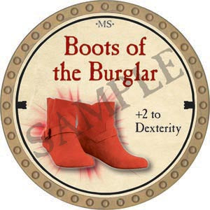 Boots of the Burglar - 2020 (Gold) - C166