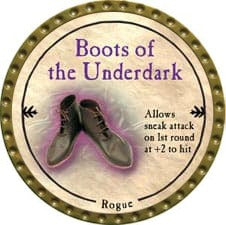 Boots of the Underdark - 2009 (Gold) - C26
