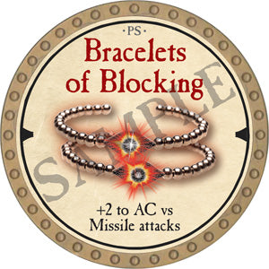 Bracelets of Blocking - 2019 (Gold) - C166