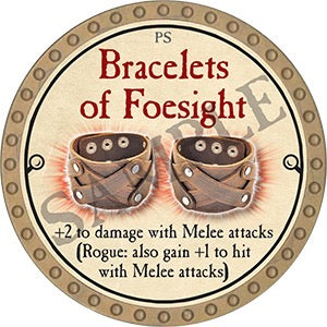 Bracelets of Foesight - 2023 (Gold) - C37