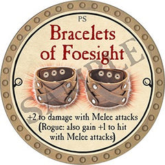 Bracelets of Foesight - 2023 (Gold) - C170