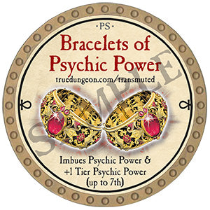 Bracelets of Psychic Power - 2024 (Gold) - C210