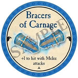 Bracers of Carnage - 2025 (Light Blue) - C20