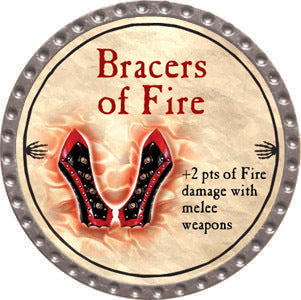 Bracers of Fire - 2012 (Platinum) - C189