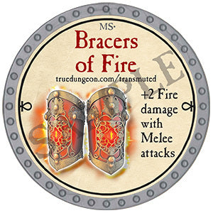 Bracers of Fire - 2024 (Platinum) - C37