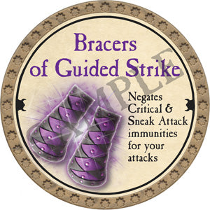 Bracers of Guided Strike - 2018 (Gold) - C26