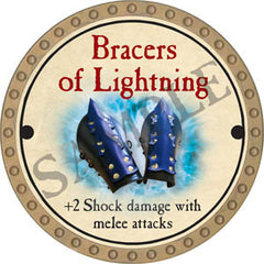 Bracers of Lightning - 2017 (Gold) - C135