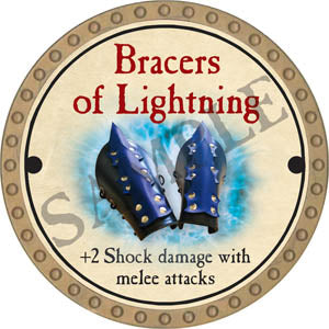 Bracers of Lightning - 2017 (Gold) - C214