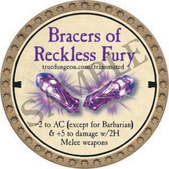 Bracers of Reckless Fury - 2020 (Gold) - C196