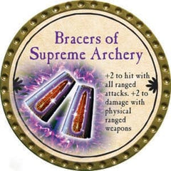 Bracers of Supreme Archery - 2015 (Gold) - C007