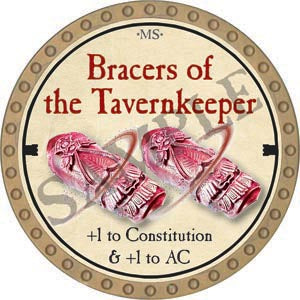 Bracers of the Tavernkeeper - 2020 (Gold) - C37
