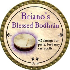 Briano’s Blessed Bodhrán - 2012 (Gold) - C26