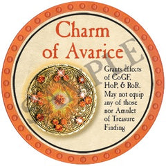 Charm of Avarice - 2019 (Orange) - C163