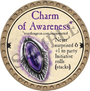 Charm of Awareness - 2018 (Gold) - C115