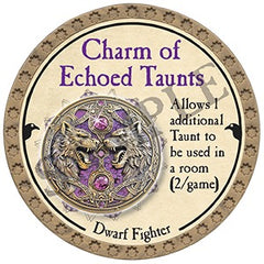 Charm of Echoed Taunts - 2025 (Gold) - C37