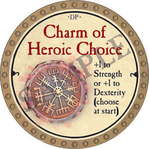 Charm of Heroic Choice - 2022 (Gold) - C101