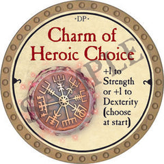 Charm of Heroic Choice - 2022 (Gold) - C164