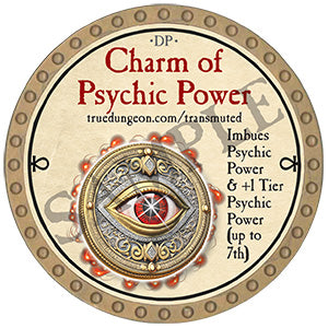 Charm of Psychic Power - 2024 (Gold) - C210