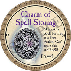 Charm of Spell Storing - 2022 (Gold) - C170