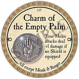 Charm of the Empty Palm - 2024 (Gold) - C144