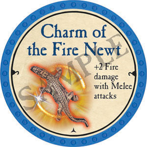 Charm of the Fire Newt - 2022 (Light Blue) - C166