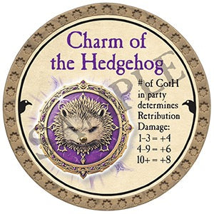 Charm of the Hedgehog - 2025 (Gold) - C106