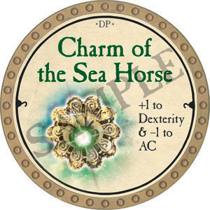 Charm of the Sea Horse - 2022 (Gold) - C37