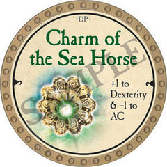 Charm of the Sea Horse - 2022 (Gold) - C37