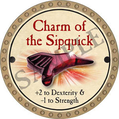Charm of the Sipquick - 2017 (Gold) - C184