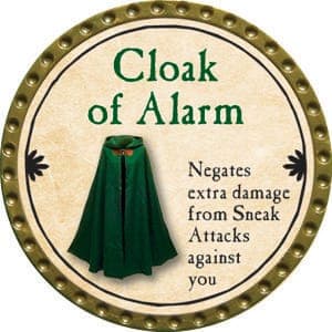Cloak of Alarm - 2015 (Gold) - C165
