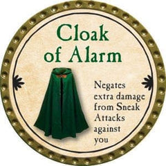 Cloak of Alarm - 2015 (Gold) - C165