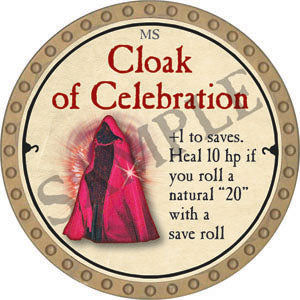Cloak of Celebration - 2022 (Gold) - C37