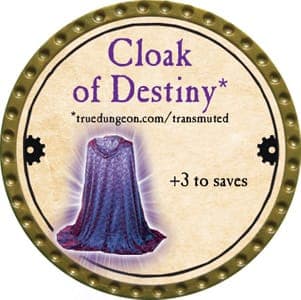 Cloak of Destiny - 2013 (Gold) - C74
