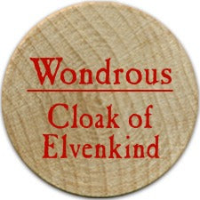 Cloak of Elvenkind - 2004 (Wooden) - C37