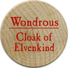 Cloak of Elvenkind - 2005a (Wooden) - C37