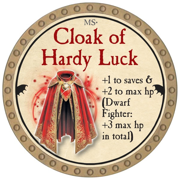Cloak of Hardy Luck - 2026 (Gold) - R