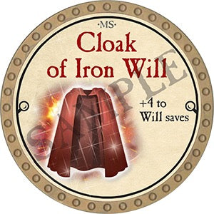 Cloak of Iron Will - 2023 (Gold) - C210