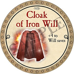 Cloak of Iron Will - 2023 (Gold)