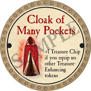 Cloak of Many Pockets - 2017 (Gold) - C135