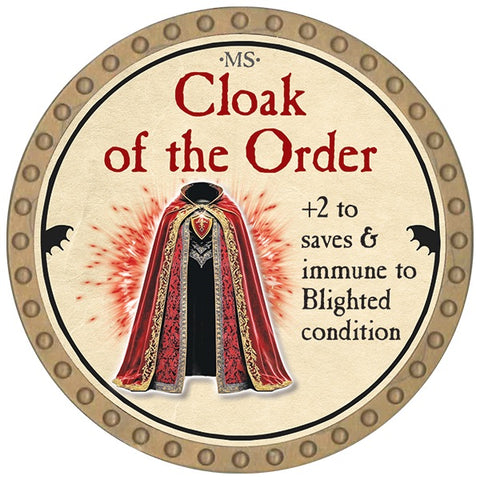 Cloak of the Order - 2026 (Gold) - C189