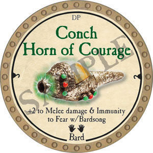 Conch Horn of Courage - 2022 (Gold) - C37