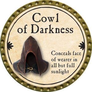 Cowl of Darkness - 2015 (Gold) - C165