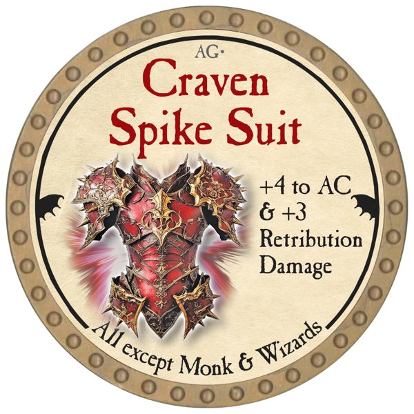 Craven Spike Suit - 2026 (Gold) - C208