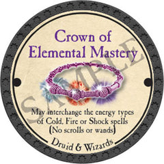 Crown of Elemental Mastery - 2017 (Onyx) - C139
