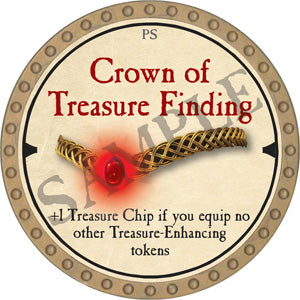 Crown of Treasure Finding - 2019 (Gold) - C119